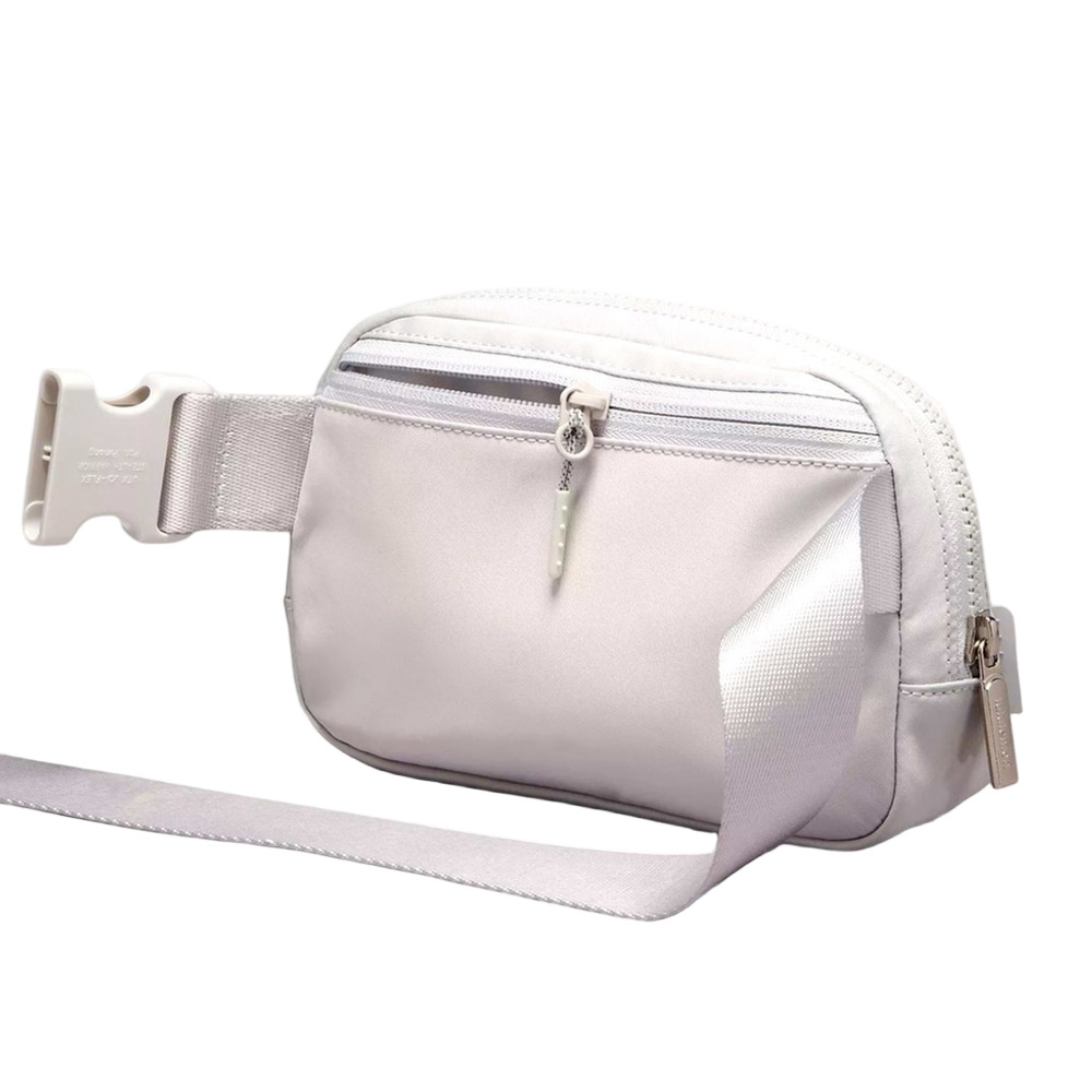 Lululemon Everywhere Belt Bag 1L Silver green blue purple vapor logo NWT - Picture 5 of 6